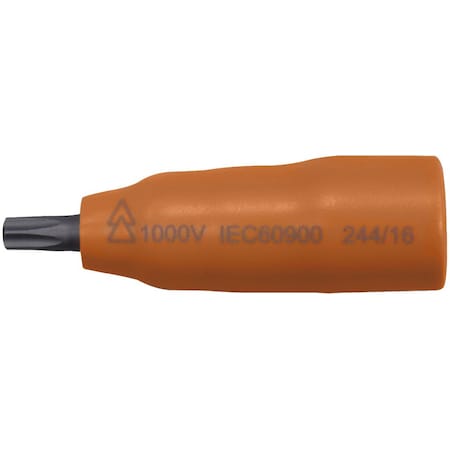 Ega Master SOCKET BIT 3/8" -  TAMPER TORX TT-45 1000 V 79956